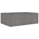 vidaXL corten acél kerti magaságyás 120x80x40 cm