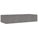 vidaXL corten acél kerti magaságyás 200x80x40 cm