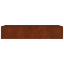 vidaXL corten acél kerti magaságyás 200x80x40 cm