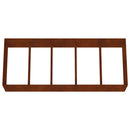 vidaXL corten acél kerti magaságyás 200x80x40 cm