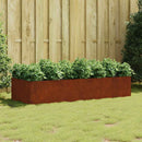 vidaXL corten acél kerti magaságyás 200x80x40 cm