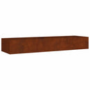 vidaXL corten acél kerti magaságyás 280 x 80 x 40 cm