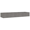 vidaXL corten acél kerti magaságyás 280 x 80 x 40 cm