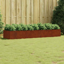 vidaXL corten acél kerti magaságyás 280 x 80 x 40 cm