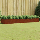 vidaXL corten acél kerti magaságyás 360x80x40 cm