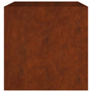vidaXL corten acél növénytartó 80x80x80 cm