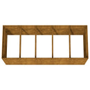 vidaXL corten acél kerti magaságyás 200x80x80 cm