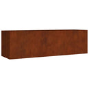 vidaXL corten acél kerti magaságyás 280x80x80 cm