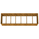 vidaXL corten acél kerti magaságyás 280x80x80 cm