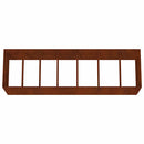 vidaXL corten acél kerti magaságyás 280x80x80 cm