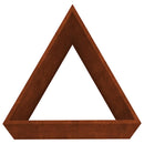 vidaXL corten acél kerti növénytartó 40x34,5x75 cm