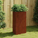 vidaXL corten acél kerti növénytartó 50x43x75 cm