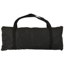 vidaXL fekete és sárga poliészter foci-visszapattanó háló 183x85x120cm