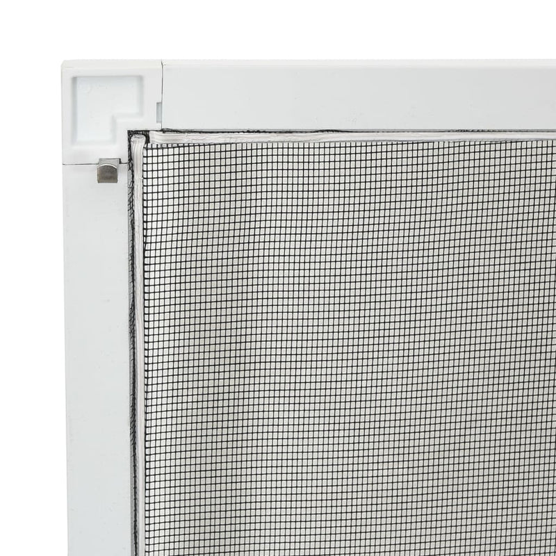 vidaXL fehér ablakszúnyogháló 90x120 cm