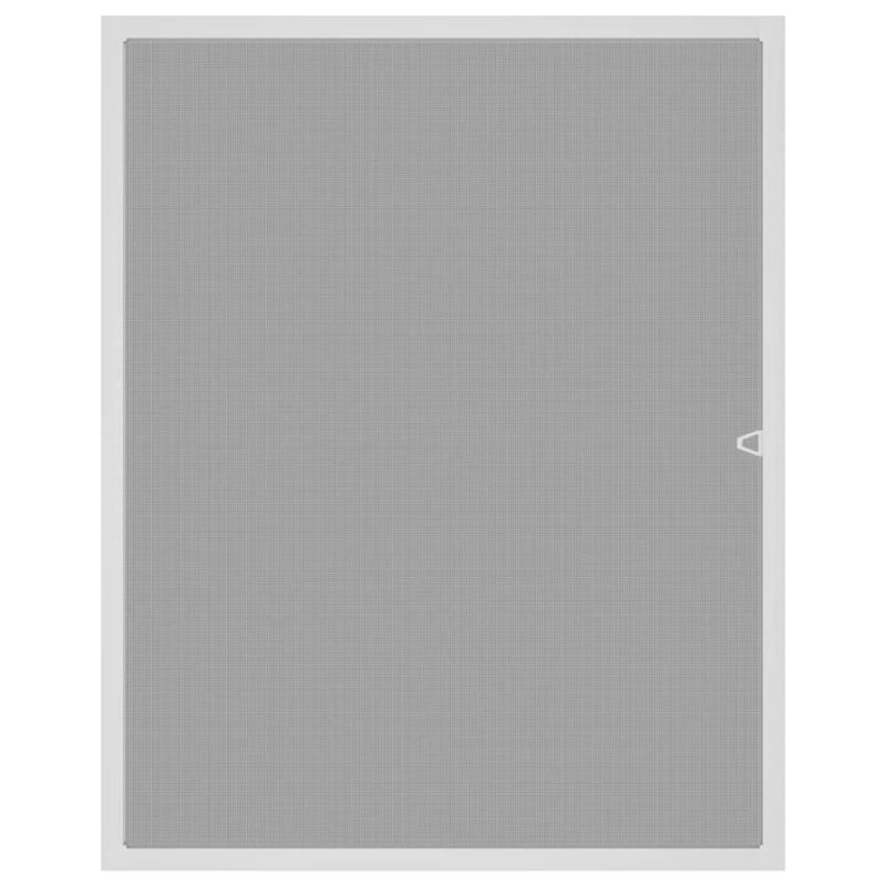 vidaXL fehér ablakszúnyogháló 100x120 cm