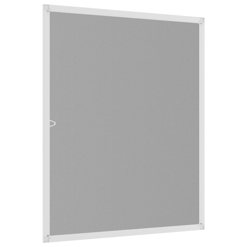 vidaXL fehér ablakszúnyogháló 100x120 cm