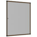 vidaXL barna ablakszúnyogháló 80x100 cm