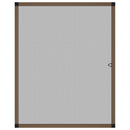 vidaXL barna ablakszúnyogháló 100x120 cm