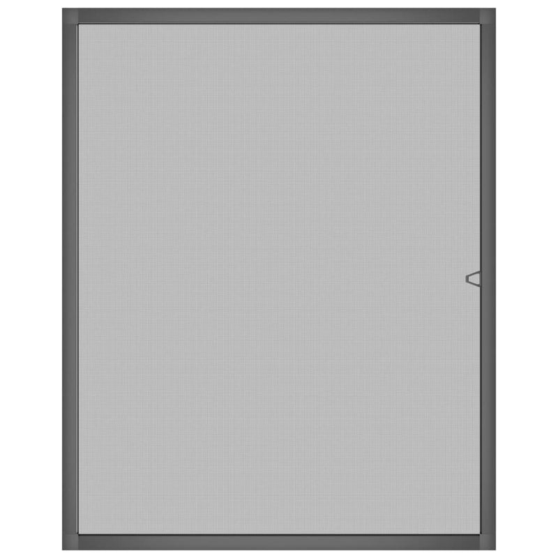 vidaXL antracitszürke ablakszúnyogháló 80x100 cm