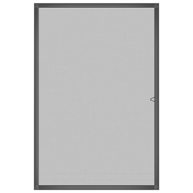 vidaXL antracitszürke ablakszúnyogháló 80x120 cm