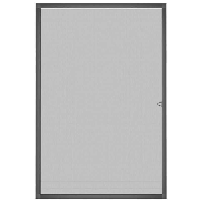 vidaXL antracitszürke ablakszúnyogháló 90x120 cm
