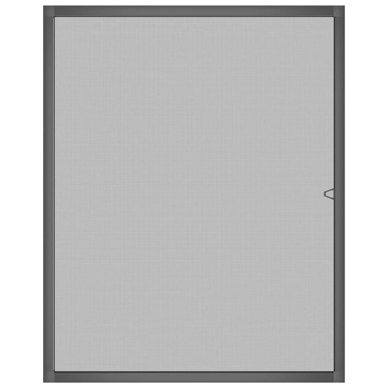 vidaXL antracitszürke ablakszúnyogháló 100x120 cm
