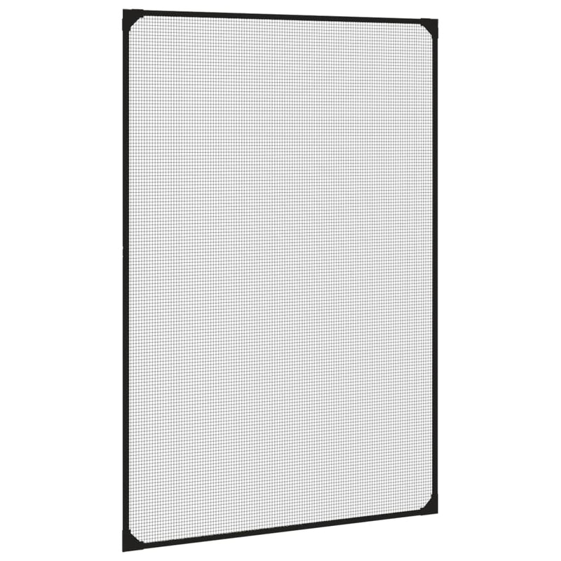 vidaXL antracitszürke mágneses ablakszúnyogháló 80 x 120 cm