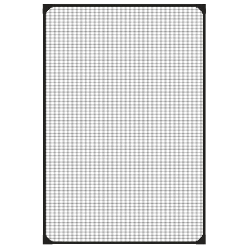 vidaXL antracitszürke mágneses ablakszúnyogháló 80 x 120 cm