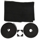 vidaXL antracitszürke mágneses ablakszúnyogháló 80 x 120 cm