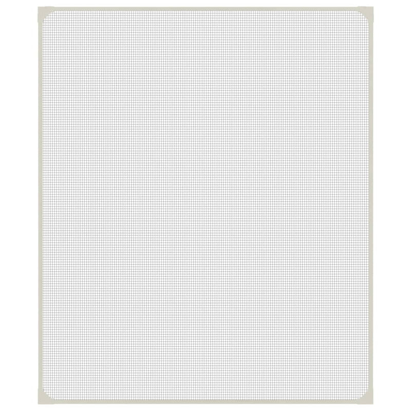 vidaXL fehér mágneses ablakszúnyogháló 100 x 120 cm