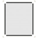 vidaXL fehér mágneses ablakszúnyogháló 100 x 120 cm