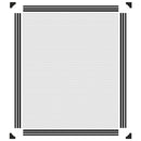 vidaXL antracitszürke mágneses ablakszúnyogháló 100 x 120 cm