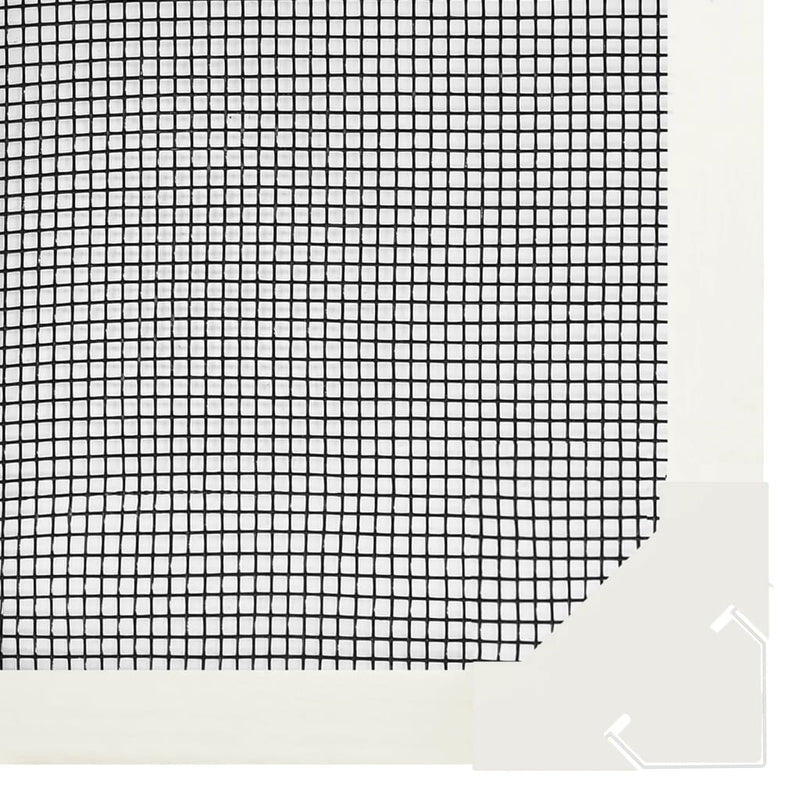 vidaXL fehér mágneses ablakszúnyogháló 120 x 140 cm