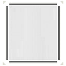 vidaXL fehér mágneses ablakszúnyogháló 120 x 140 cm