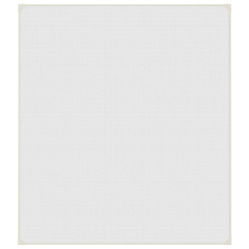 vidaXL fehér mágneses ablakszúnyogháló 130 x 150 cm