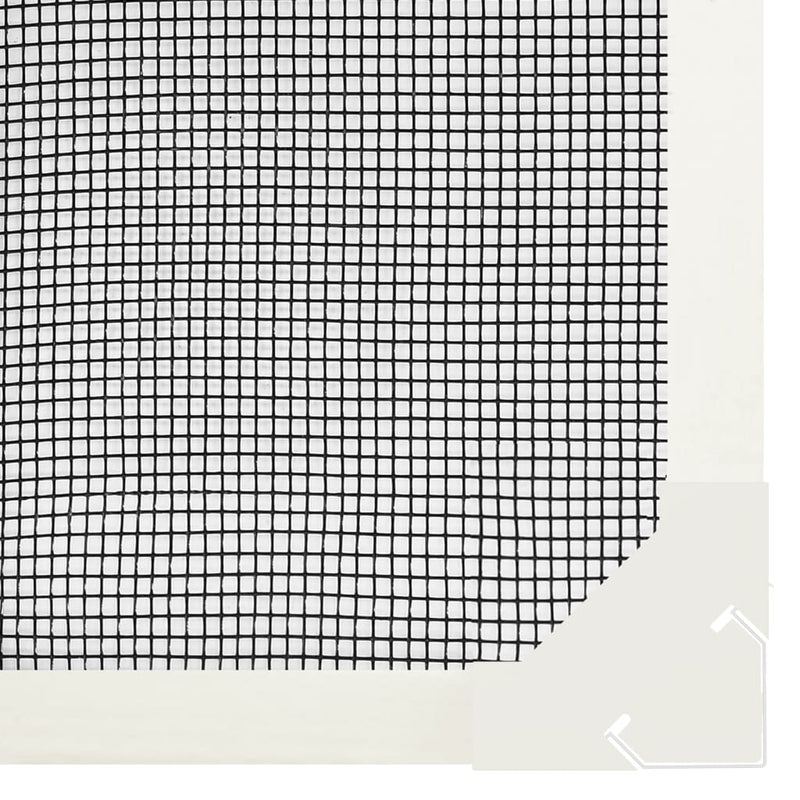 vidaXL fehér mágneses ablakszúnyogháló 130 x 150 cm
