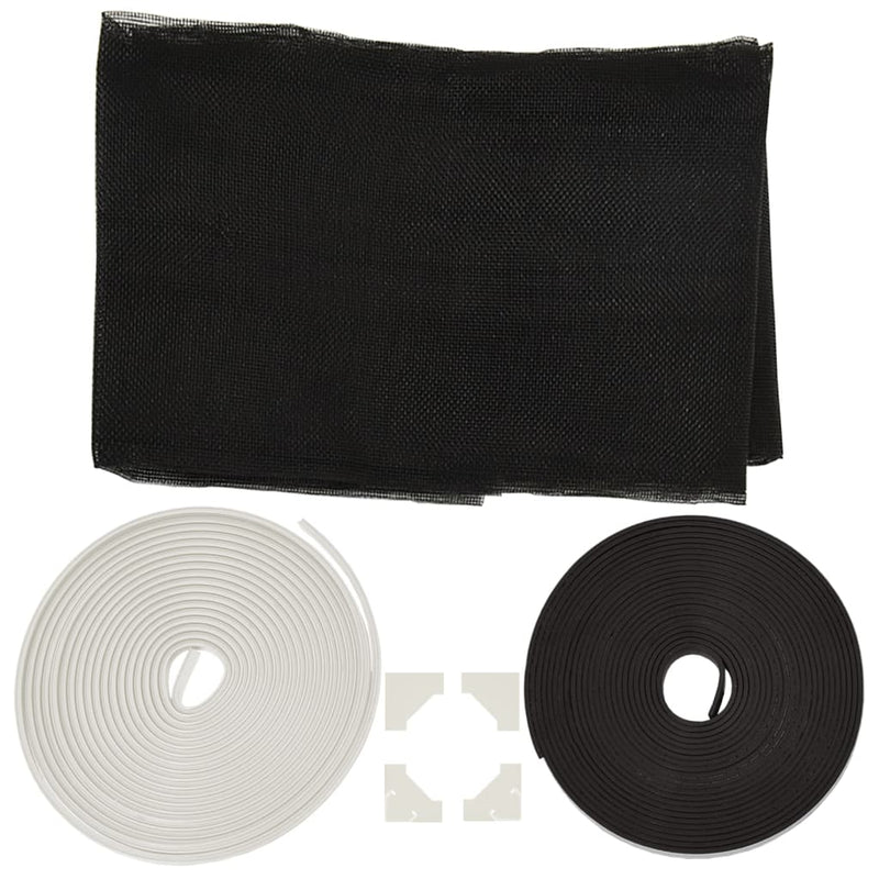 vidaXL fehér mágneses ablakszúnyogháló 130 x 150 cm