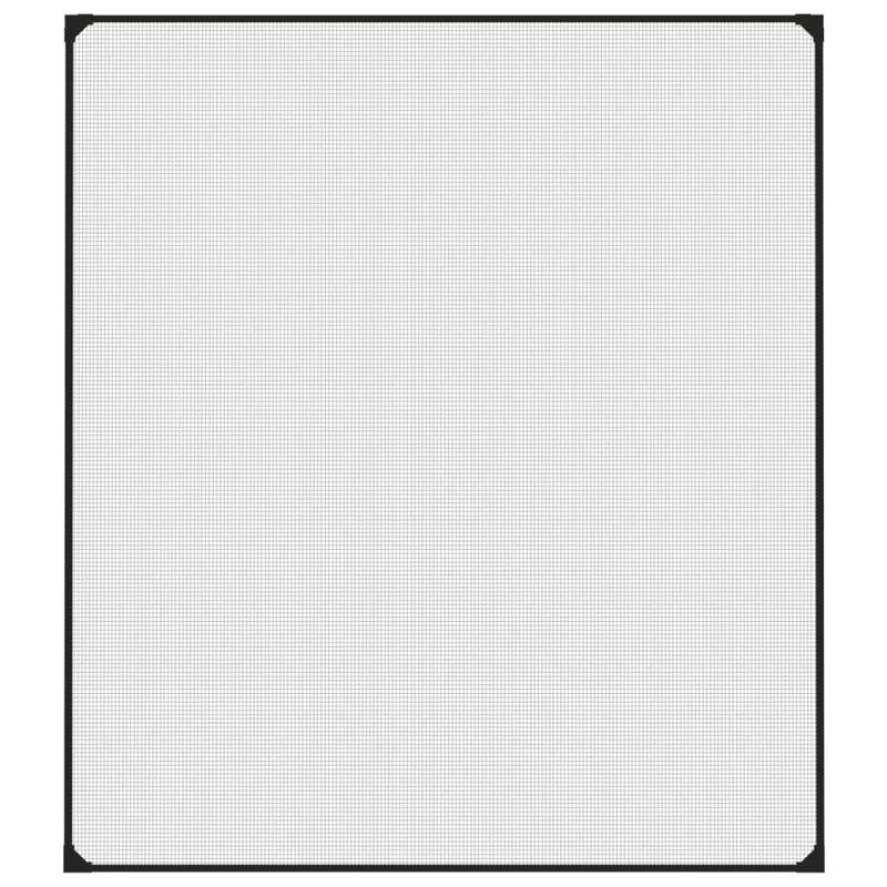 vidaXL antracitszürke mágneses ablakszúnyogháló 120 x 140 cm