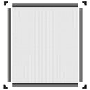 vidaXL antracitszürke mágneses ablakszúnyogháló 120 x 140 cm