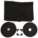 vidaXL antracitszürke mágneses ablakszúnyogháló 120 x 140 cm