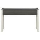 vidaXL szürke WPC kerti magaságyás 120 x 40 x 75 cm