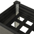 vidaXL szürke WPC kerti magaságyás 120 x 40 x 75 cm