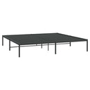 vidaXL fekete fém ágykeret 183 x 213 cm