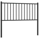 vidaXL fekete fém csere fejtámla 100 cm