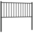 vidaXL fekete fém csere fejtámla 100 cm