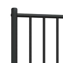 vidaXL fekete fém csere fejtámla 100 cm