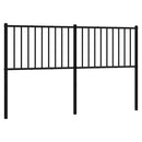 vidaXL fekete fém csere fejtámla 160 cm