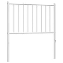 vidaXL fehér fém csere fejtámla 75 cm
