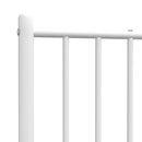 vidaXL fehér fém csere fejtámla 75 cm