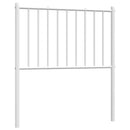 vidaXL fehér fém csere fejtámla 80 cm